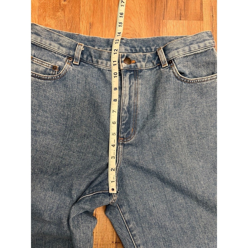 Lauren Jeans Co Ralph Lauren Capri Jeans 100% Cotton High Rise Size 14 - Picture 9 of 9